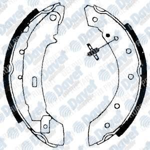 ARKA FREN BALATASI PABUCLU P106-CLIO SYMBOL PİMLİ